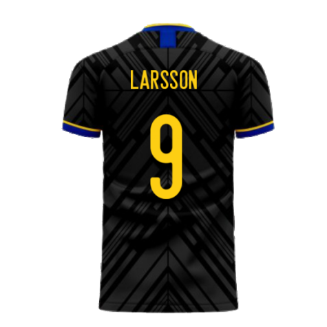 Sweden 2024-2025 Away Concept Football Kit (Libero) (LARSSON 9)