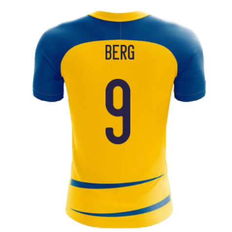 Sweden 2024-2025 Home Concept Football Kit (Airo) (BERG 9)