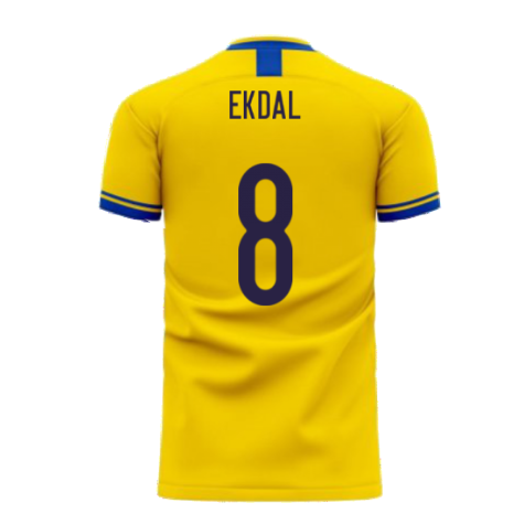 Sweden 2024-2025 Home Concept Football Kit (Libero) (EKDAL 8)