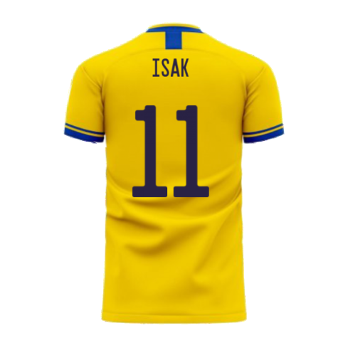 Sweden 2024-2025 Home Concept Football Kit (Libero) (ISAK 11)