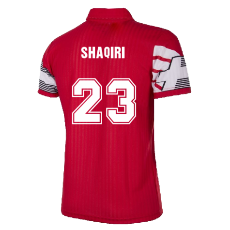 Switzerland 1990-92 Retro Football Shirt (SHAQIRI 23)