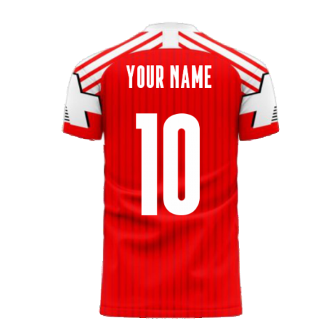 Switzerland 2024-2025 Retro Concept Football Kit (Libero) (Your Name)