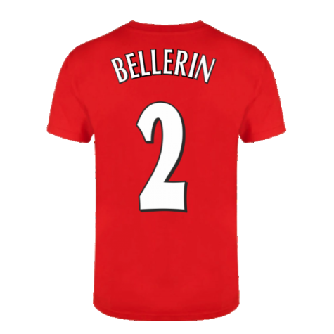 The Invincibles 49 Unbeaten T-Shirt (Red) (BELLERIN 2)