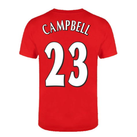 The Invincibles 49 Unbeaten T-Shirt (Red) (CAMPBELL 23)