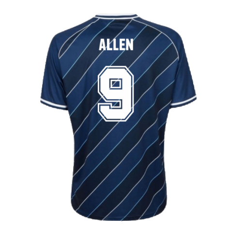 Tottenham 1986 Retro Away Shirt (Allen 9)