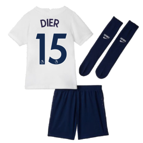 Tottenham 2021-2022 Little Boys Home Mini Kit (DIER 15)