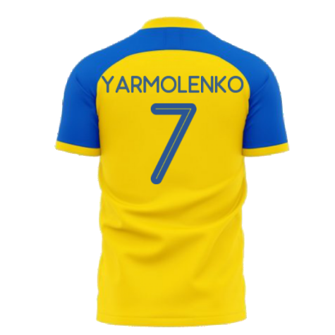 Ukraine Stop War Concept Football Kit (Libero) - Yellow (YARMOLENKO 7)