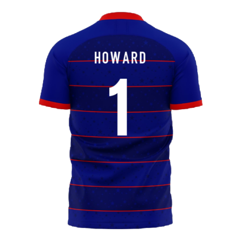 United States 2024-2025 Away Concept Football Kit (Libero) (HOWARD 1)