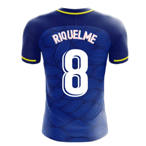 Villarreal 2025-2026 Away Concept Football Kit (Libero) (RIQUELME 8)