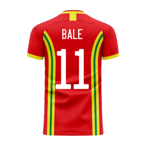 Wales 2024-2025 Home Concept Football Kit (Libero) (BALE 11)