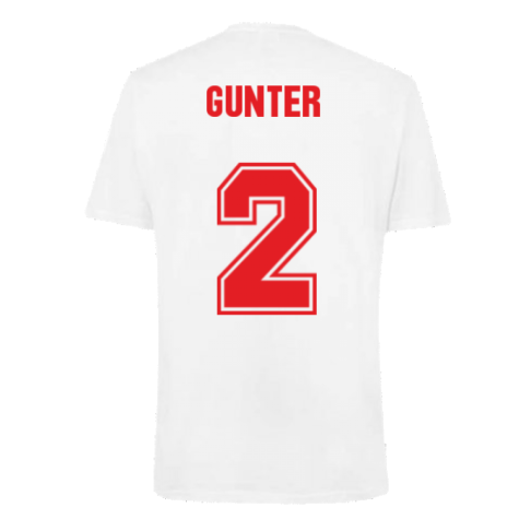 Wales 2021 Polyester T-Shirt (White) (GUNTER 2)