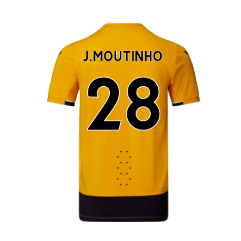 Wolves 2022-23 Pro Home Shirt (Sponsorless) (S) (Mint) (J.MOUTINHO 28)