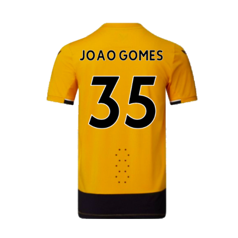 Wolves 2022-23 Pro Home Shirt (Sponsorless) (S) (Mint) (Joao Gomes 35)