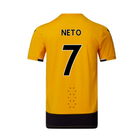 Wolves 2022-23 Pro Home Shirt (Sponsorless) (S) (Mint) (NETO 7)
