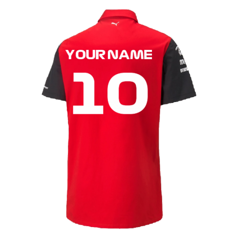 2022 Ferrari Team Shirt (Red) (Your Name)