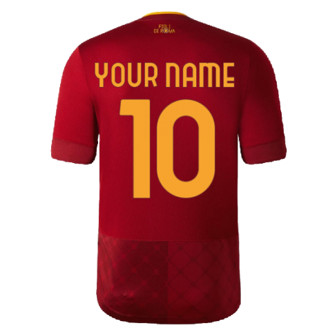 2022-2023 Roma Home Shirt (Your Name)