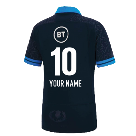 2022-2023 Scotland Home Rugby Shirt Poly (Ladies) (Your Name)