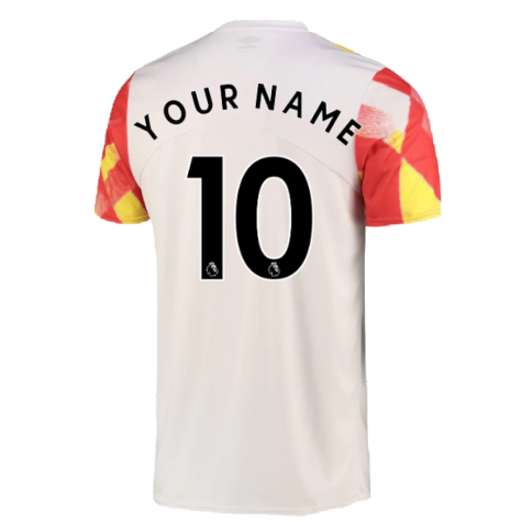 2022-2023 West Ham Warm Up Jersey (S) - White (Your Name)