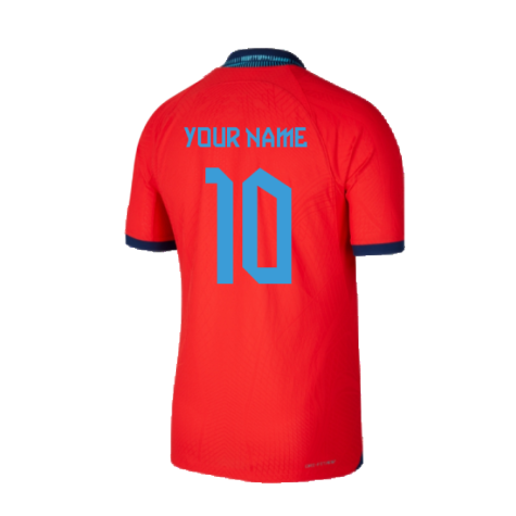 2022-2023 England Player Issue Away Vapor Shirt (Your Name)