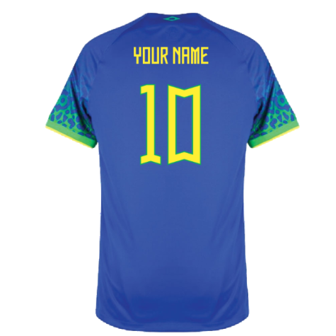 2022-2023 Brazil Away Shirt (Your Name)