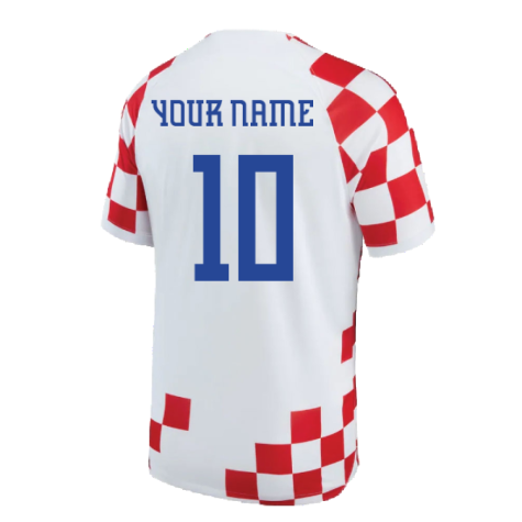 2022-2023 Croatia Home Shirt (Your Name)