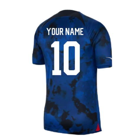 2022-2023 USA Away Shirt (Your Name)