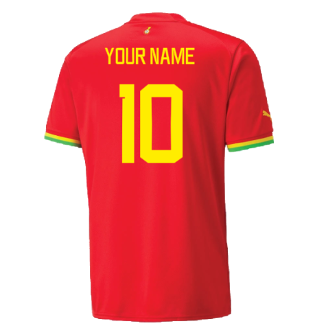 2022-2023 Ghana Away Shirt (Your Name)