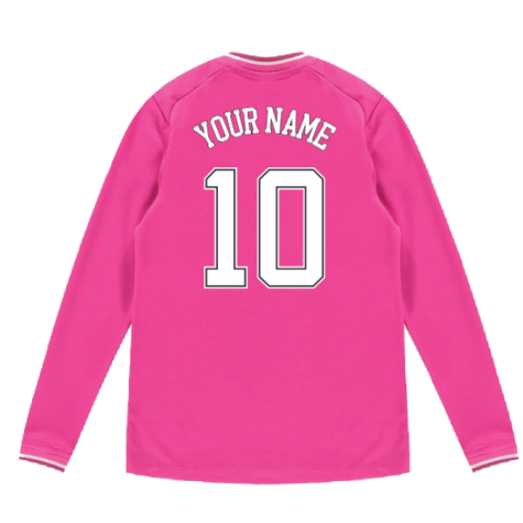 2022-2023 Rangers Away Goalkeeper Shirt (Pink) - Kids (Your Name)