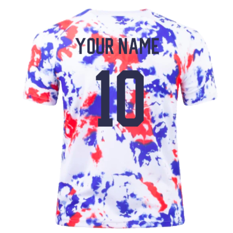 2022-2023 USA Pre Match Football Jersey (Your Name)