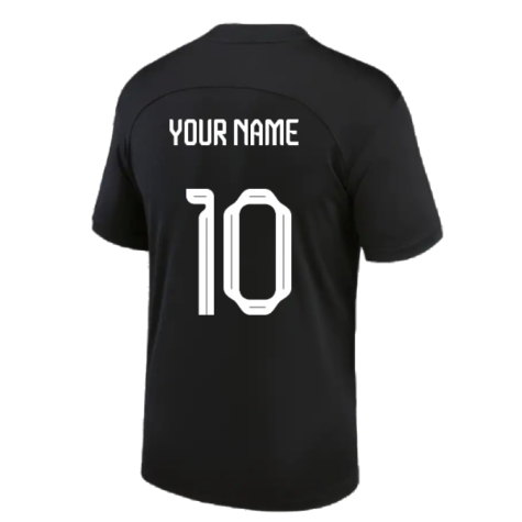 2022-2023 New Zealand Away Shirt (Your Name)