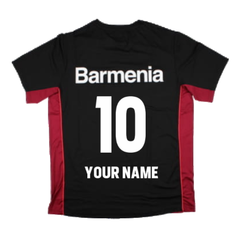 2022-2023 Bayer Leverkusen Tech Tee (Black) (Your Name)