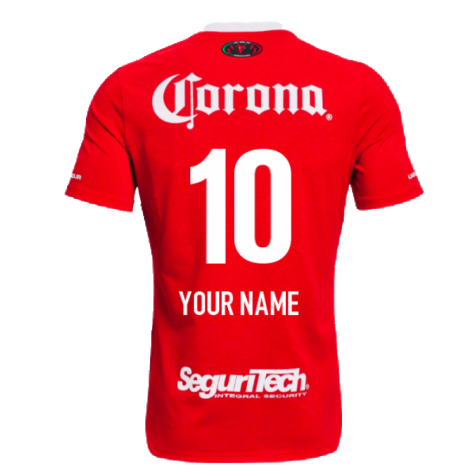 2022-2023 Deportivo Toluca Home Shirt (Your Name)