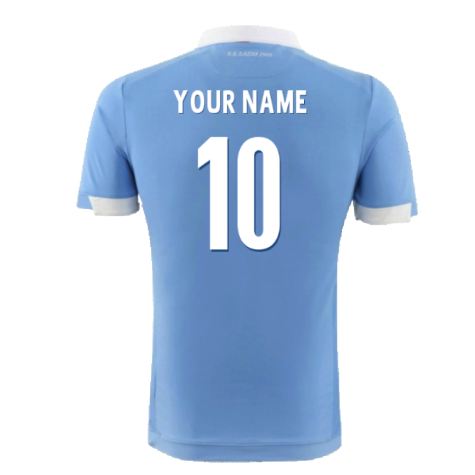 2014-2015 Lazio Authentic Home Shirt (Your Name)