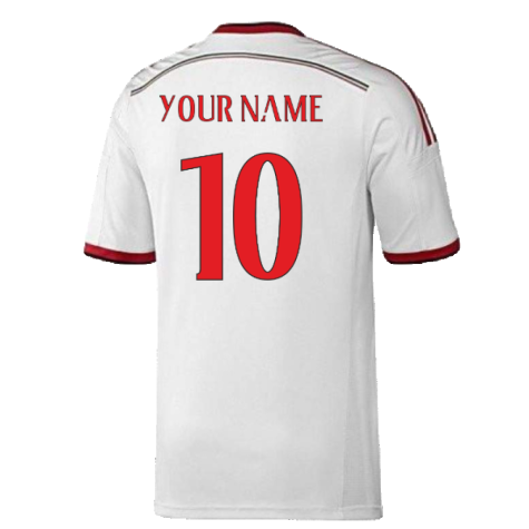 2014-2015 AC Milan Away Shirt (Your Name)