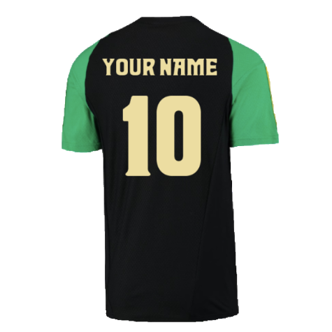 2023-2024 Jamaica Core Tee (Black) (Your Name)