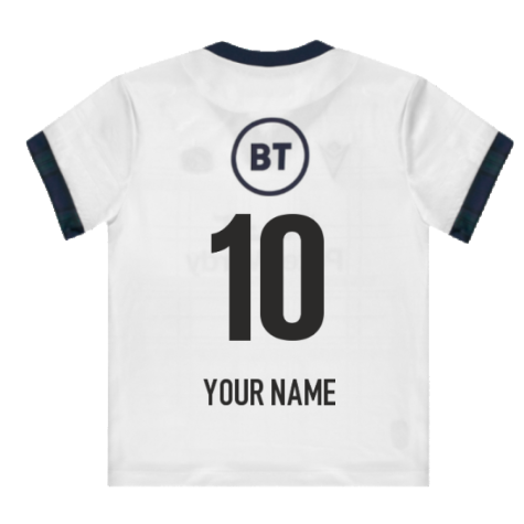 2023-2024 Scotland Away Baby Rugby Shirt (Your Name)