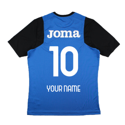 2023-2024 Atalanta Training Shirt (Blue) (Your Name)