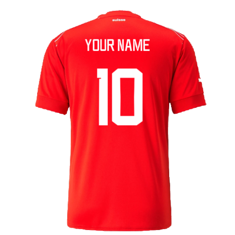 2022-2023 Switzerland Home Shirt (Your Name)