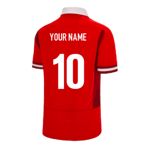 Wales RWC 2023 Welsh Home Rugby Shirt (Your Name)