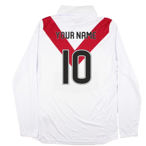 2015-2016 Airdrie United Long Sleeve Home Shirt (Your Name)