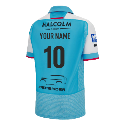 2023-2024 Glasgow Warriors Away Rugby Shirt (Your Name)