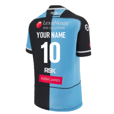 2023-2024 Cardiff Blues Home Rugby Shirt (Your Name)