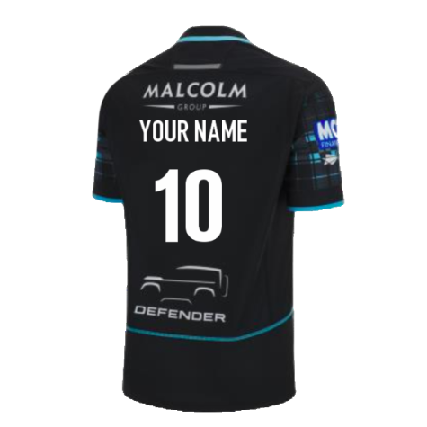 2023-2024 Glasgow Warriors Home Rugby Shirt (Your Name)