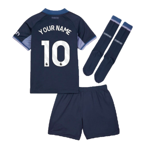 2023-2024 Tottenham Hotspur Away Mini Kit (Your Name)