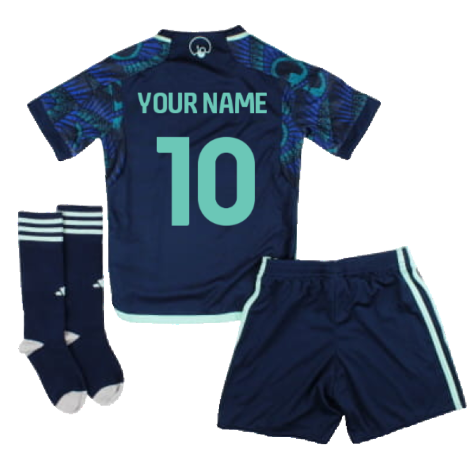 2023-2024 Leeds United Away Mini Kit (Your Name)