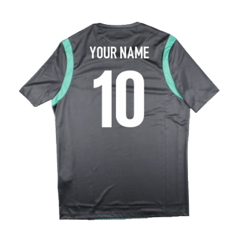 2024 Ireland Cricket Player Training Shirt (Your Name)