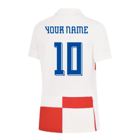 2024-2025 Croatia Home Shirt (Womens) (Your Name)