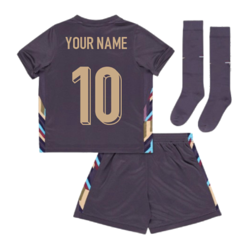 2024-2025 England Away Mini Kit (Your Name)