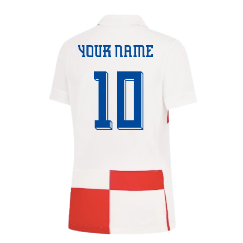 2024-2025 Croatia Home Shirt (Womens) (Your Name)