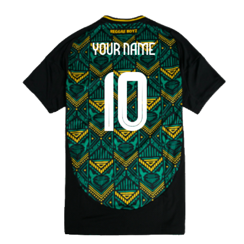 2024-2025 Jamaica Away Shirt (Your Name)